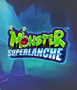 Dive into the spooky depths with Monster Superlanche slot by Pragmatic Play, featuring a colorful and whimsical monster logo against a foggy cave background. This image conveys the thrilling experience of a monster-themed game, ideal for players who love fantasy, offering a unique adventure. 