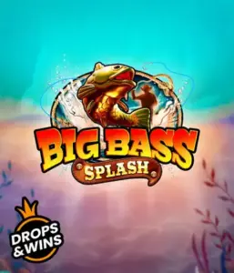 Dive into the thrilling adventure of the Big Bass Splash game by Pragmatic Play, highlighting a dynamic fish splashing out of water. This image depicts the heart of fishing with vivid graphics and lively typography. Perfect for anglers, delivering a fun-filled gaming experience. 